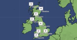 Met Office confirms 30C heat surge in days – 10 UK areas above 27C