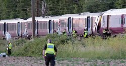 'I was on one of the trains that crashed - I felt like I had been in a bomb explosion'