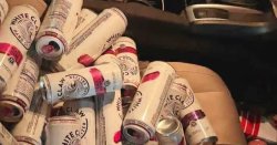 Police stunned after discovering 34 opened cans in 90mph drink drive suspect car