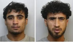 Three Afghan men who raped girl, 17, and then fled UK now facing jail