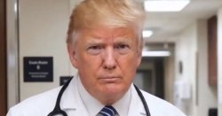 Trump publishes new bizarre AI video showing US President dressed as doctor
