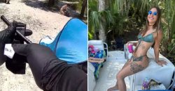 Disturbing bodycam video shows aftermath as Florida woman is mauled by 12ft alligator