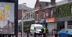 Manhunt launched after man stabbed in UK car park
