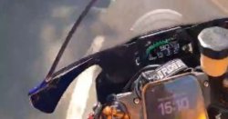 Moment motorcyclist in horror crash after wheelies and racing 160mph on UK roads