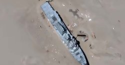 China builds US warship replica just for target practice