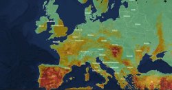 Europe's holiday hotspot wildfires mapped as France, Italy and Spain battle infernos