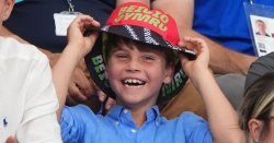 Prince Louis steals the show at major sporting event
