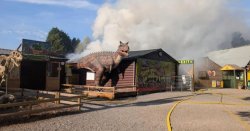 Hoo Zoo and Dinosaur World fire: Animals killed with owner 'absolutely devastated'