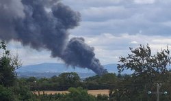 Dublin fire LIVE: Airport close to huge blaze as smoke seen for miles