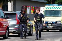 Several people shot in Danish town as police hunt gunmen