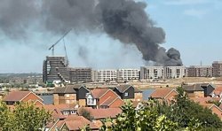 Barking fire LIVE: Blaze erupts in London as dozens of firefighters swarm area