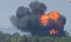 Horror in Turkey as NATO aircraft in fireball crash with huge explosion
