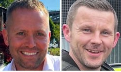 Police officers died from 'head and neck injuries' after car was struck in A66 crash