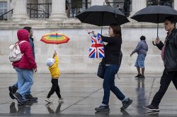 Met Office weather maps show 107 areas drenched by showers on Monday