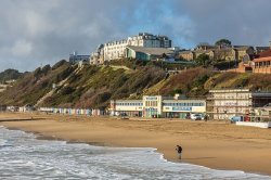 Mystery pervert in fishnets and mini-skirt terrorises UK seaside town