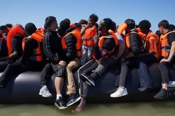 140 migrants in single dinghy rescued in English Channel