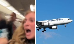 Holiday horror as plane 'falls through sky' as screaming passengers sob for their lives