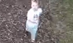 Chilling moment missing Noah Woods sprints from playground in police CCTV