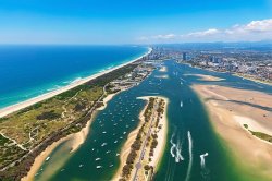 Six hospitalised after party boat crashes into pylon off popular beach