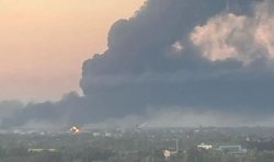 Russia burning as Ukraine launches huge attack - as Trump rages over strikes