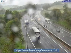 M5 tragedy as man, 39, dies in crash involving lorry and car - motorway shut for hours