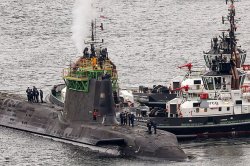 Royal Navy nuclear submarine fleet 'told to use fire hoses' against Putin drone attack