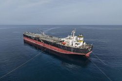 'Supertanker' carrying 2 million barrels of oil struck by mine in Strait of Hormuz