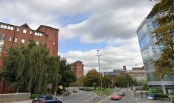 Pedestrian, 18, dies after collision with BMW in Leeds city centre as three arrested
