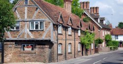 Pretty English village where The Holiday and Bridget Jones was filmed