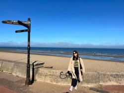I visited pretty UK seaside town with high street packed with independent shops