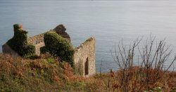 The abandoned village destroyed in one night with just one house left standing