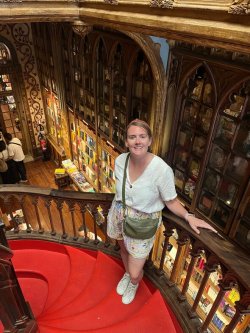 I went to the world's most beautiful bookshop and was instantly caught offguard