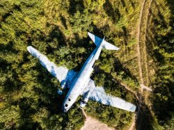 Inside creepy abandoned airport with land mine 'death warning'