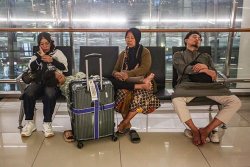Major airport cancels over 200 flights after volcano eruption