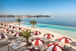 I visited charming European beach resort with crystalline waters and half of the tourists