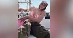 Woman quits banking job to live on £2k yacht bought online and now saves £1,225 a month