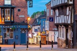 Not Edinburgh or York - gorgeous little city with history and independent shops