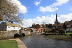 The pretty UK village with a castle, cosy pubs and glorious autumn walks