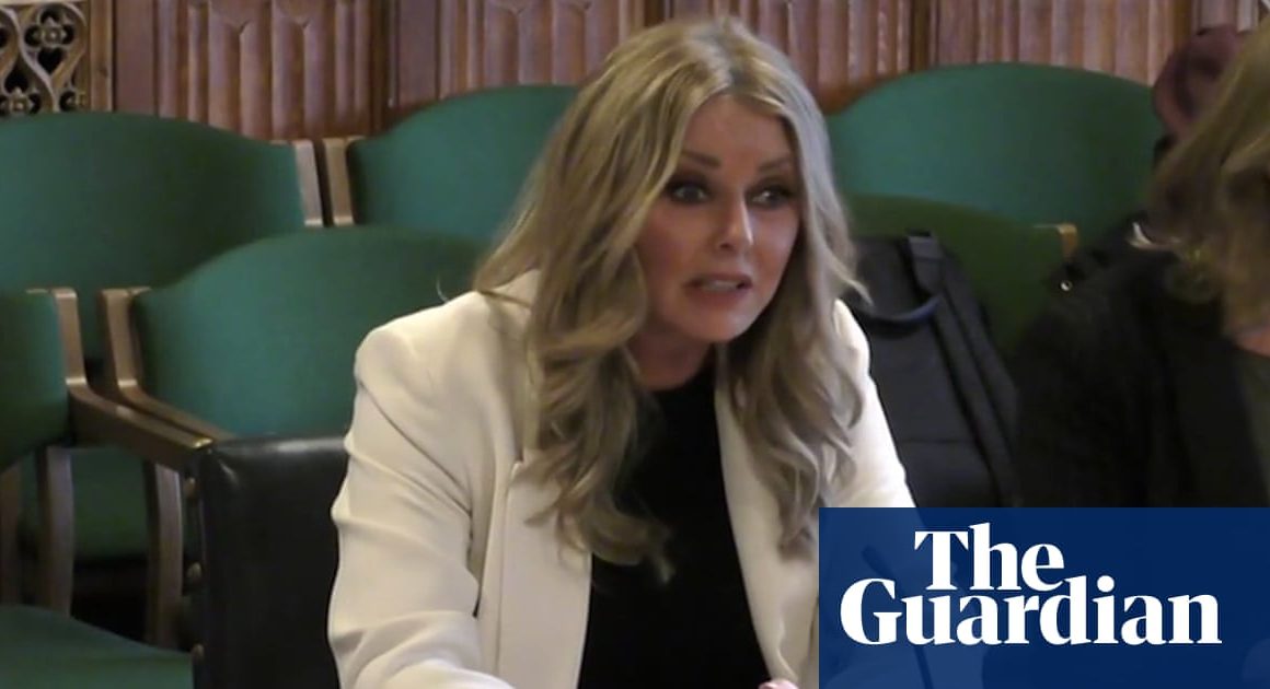 Carol Vorderman ‘absolutely disgusted’ by ministers’ attitude to menopause â video | Culture