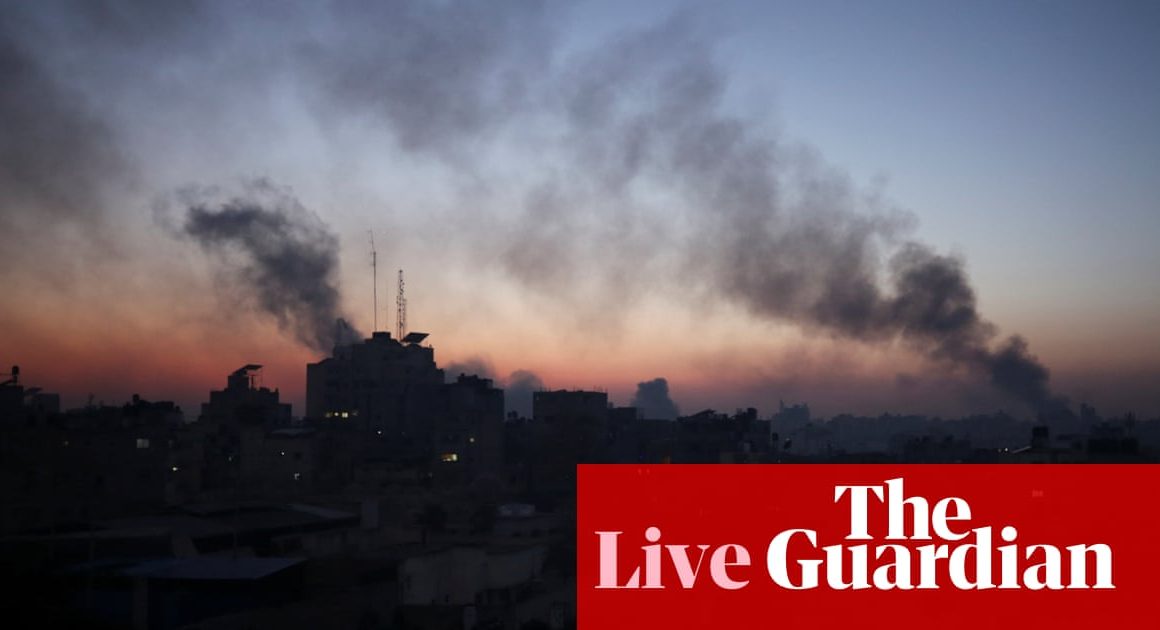 Middle East crisis live: US unveils draft UN resolution for ceasefire; more than 140 militants killed at al-Shifa hospital, IDF says | Israel-Gaza war