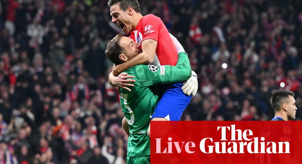 AtlÃ©tico Madrid v Inter: Champions League last 16, second leg â live | Champions League