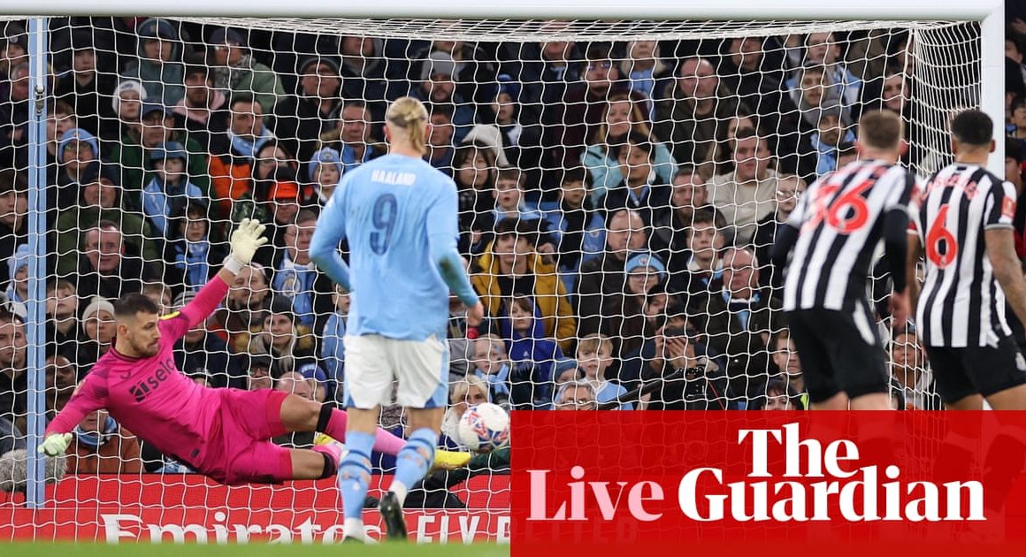 Manchester City v Newcastle: FA Cup quarter-final â live | FA Cup