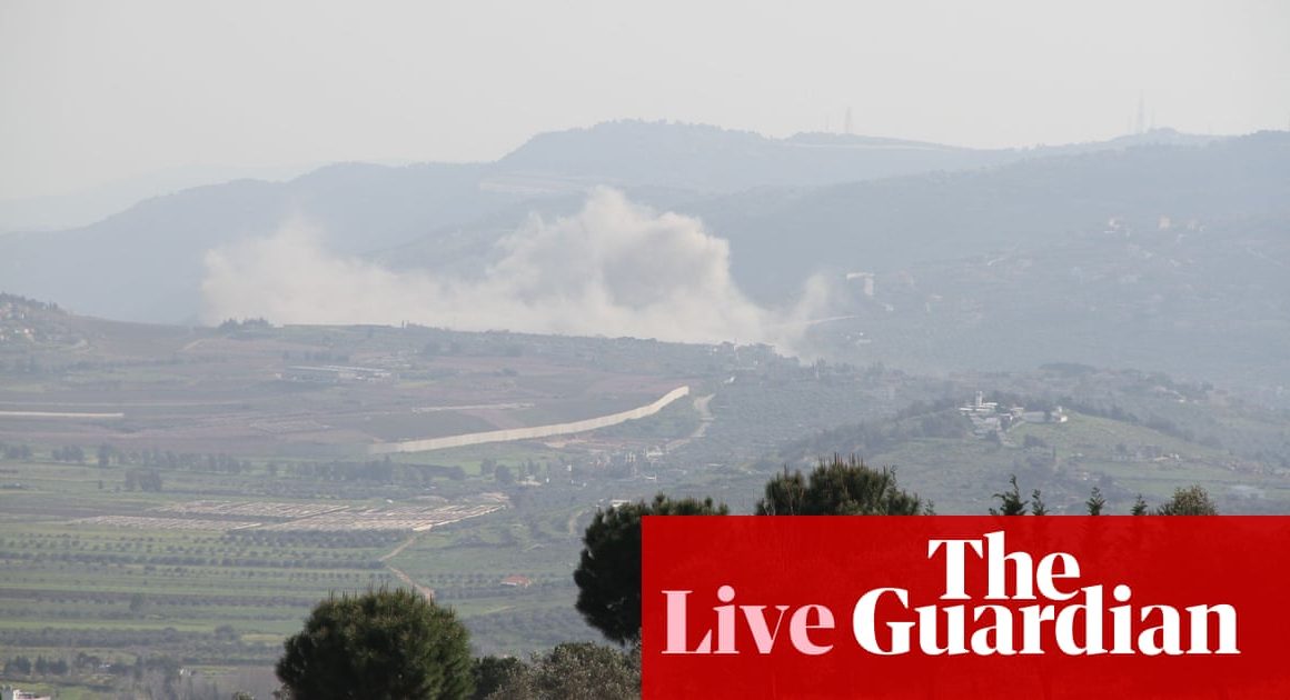 Middle East crisis live: dozens reported killed in suspected Israeli airstrike on Hezbollah in Syria | Israel-Gaza war