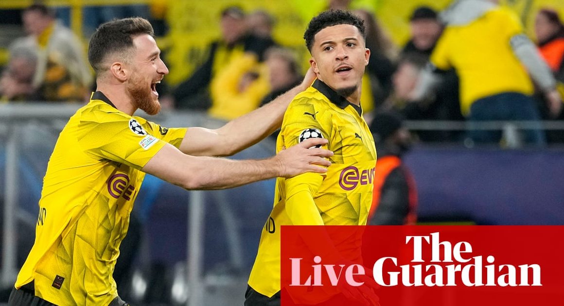 Borussia Dortmund v PSV Eindhoven: Champions League last 16, second leg â live | Champions League