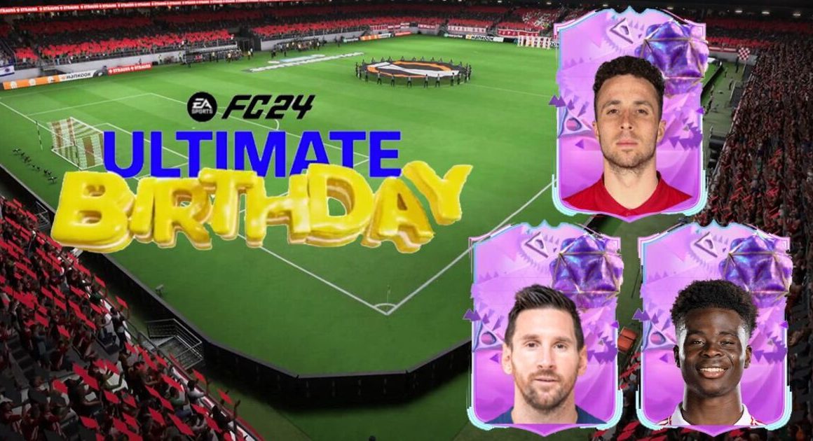 EA FC 24 Ultimate Birthday Team 1 release time and line-up – Saka, Messi and more | Gaming | Entertainment