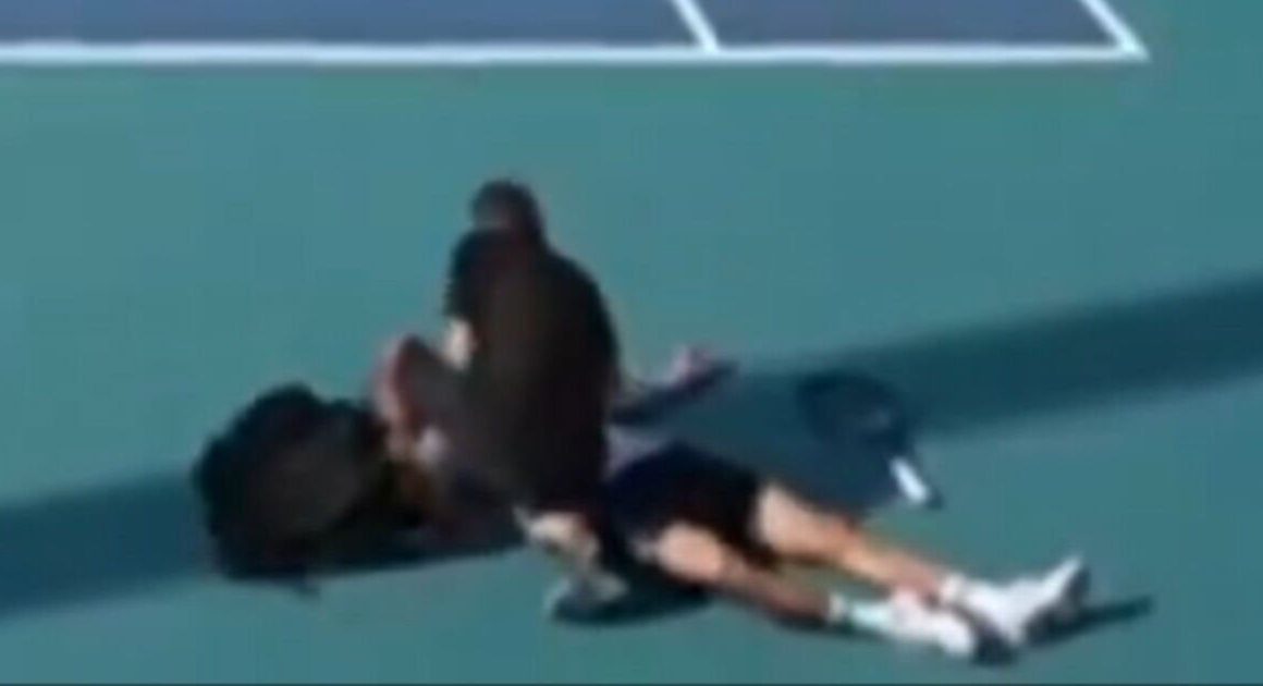 Miami Open ace collapses mid-match as medics rush onto the court | Tennis | Sport