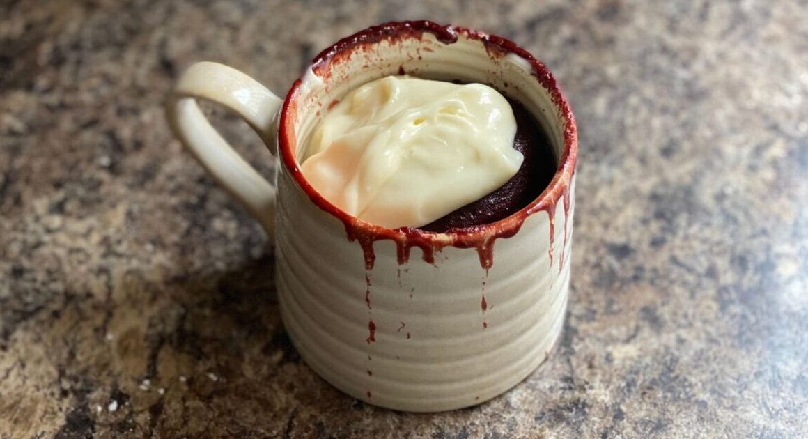 I made a red velvet mug cake recipe in six minutes that was so easy and delicious