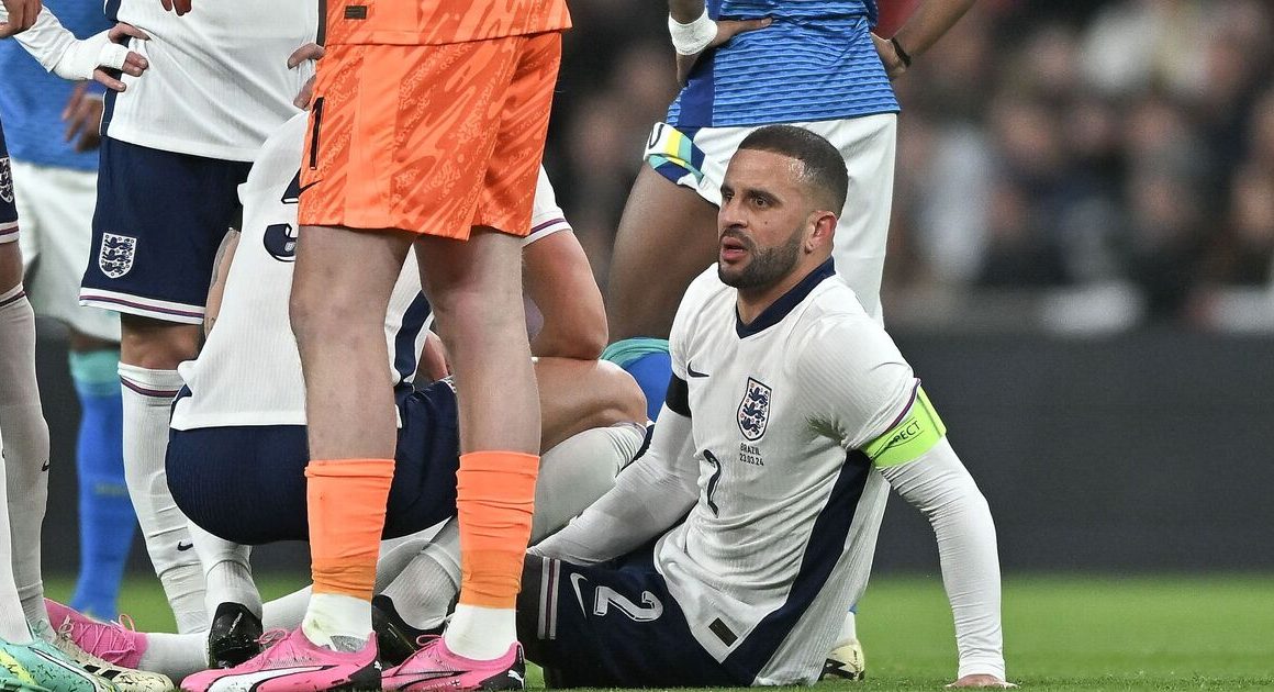 England boss Gareth Southgate provides Kyle Walker update as Man City sweat before Arsenal | Football | Sport