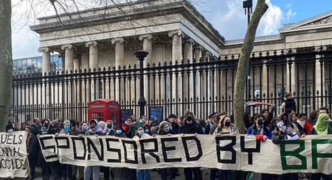 Eco mob and Palestine activists block British Museum as visitors evacuated | UK | News