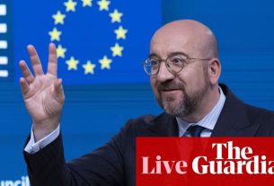 Europe live: EU leaders meet to discuss Ukraine, the Middle East and the economy | European Union